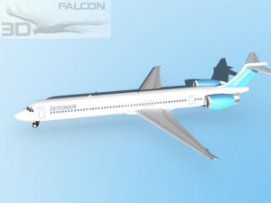 falcon3d md 80 devonair Modelo 3D