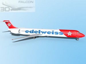 falcon3d md 80 edelweiss 3D Model