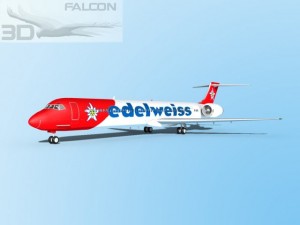 falcon3d md 80 edelweiss Modelo 3D