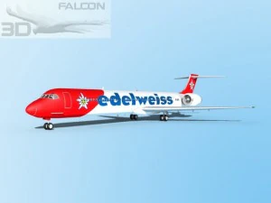 falcon3d md 80 edelweiss 3D Model