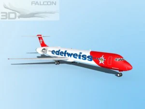 falcon3d md 80 edelweiss 3D Model