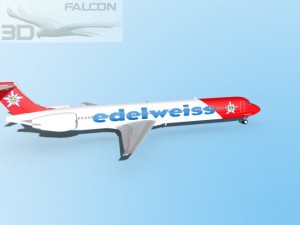 falcon3d md 80 edelweiss Modelo 3D