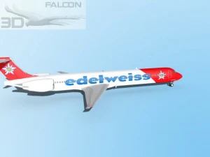 falcon3d md 80 edelweiss 3D Model