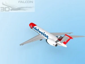 falcon3d md 80 edelweiss 3D Model