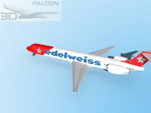falcon3d md 80 edelweiss 3D Model