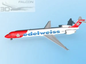 falcon3d md 80 edelweiss 3D Model