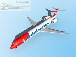 falcon3d md 80 edelweiss 3D Model