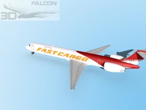 falcon3d md 80 fast cargo 3Dモデル