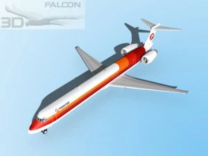 falcon3d md 80 frontiera Modello 3D
