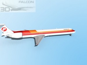 falcon3d md 80 frontier 3D Model