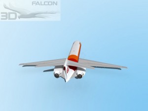 falcon3d md 80 frontier 3D Model