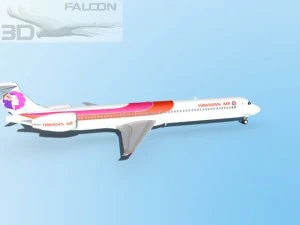 falcon3d md 80 hawaiian 3D Model