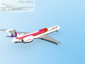 falcon3d md 80 hawaiian 3D Model
