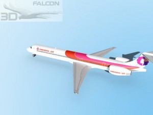 falcon3d md 80 hawaiian Modèle 3D