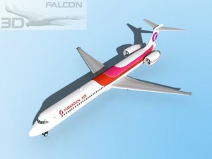 falcon3d md 80 hawaiian Modèle 3D