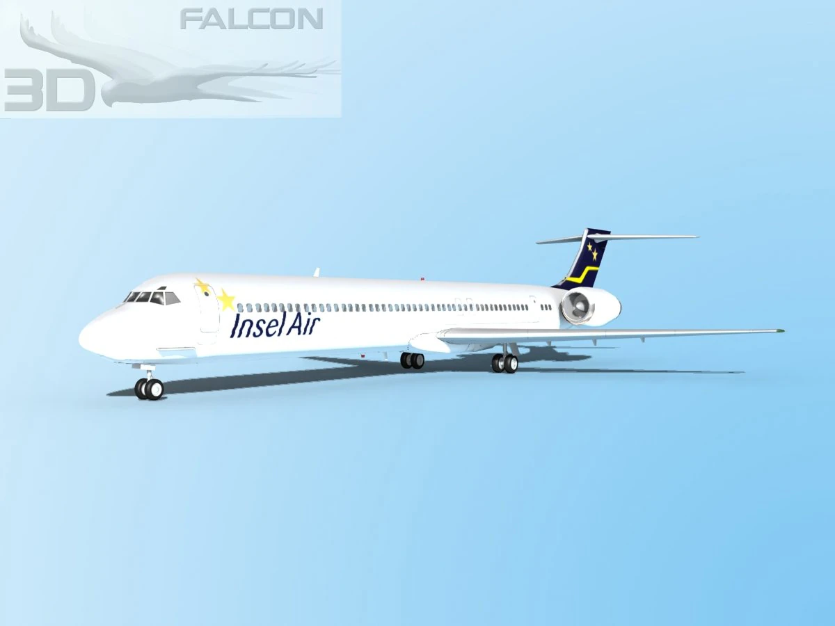 falcon3d md 80 insel air 3D Model .c4d .max .obj .3ds .fbx .stl .blend
