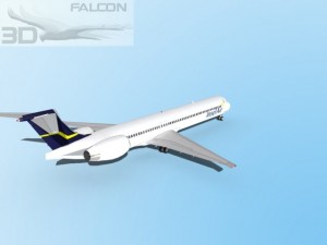 falcon3d md 80 insel air Modello 3D