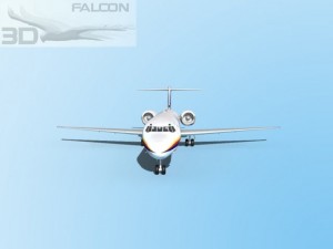falcon3d md 80 jas Modello 3D