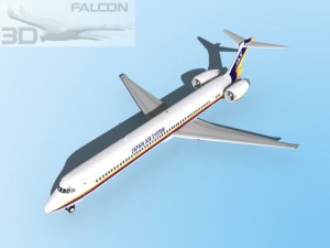 falcon3d md 80 jas Modello 3D