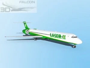 falcon3d md 80 laser 3D Model