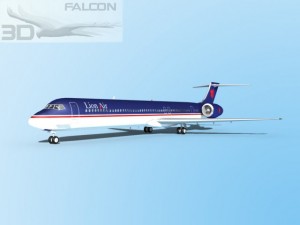 falcon3d md 80 lion air Modelo 3D