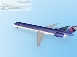 falcon3d md 80 lion air Modelo 3D