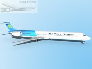 falcon3d md 80 mallory tours Modelo 3D