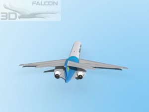 falcon3d md 80 mallory tours Modelo 3D
