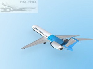 falcon3d md 80 mallory tours Modelo 3D