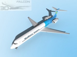 falcon3d md 80 mallory tours Modelo 3D