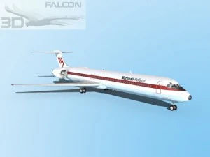 फाल्कन3डी एमडी 80 मार्टिनेयर 3D मॉडल