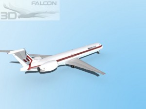 falcon3d md 80 martinair Model 3D