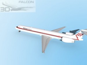 falcon3d md 80 martinair Model 3D