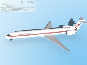 falcon3d md 80 martinair Model 3D