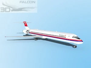 falcon3d md 80 meridiana Modello 3D