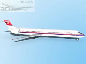 falcon3d md 80 meridiana Modello 3D