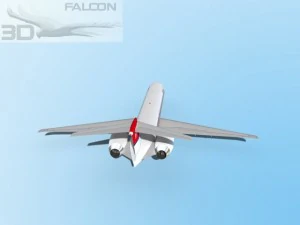 falcon3d md 80 meridiana Modello 3D