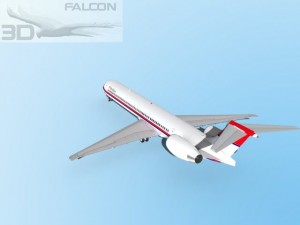 falcon3d md 80 meridiana 3D Модель