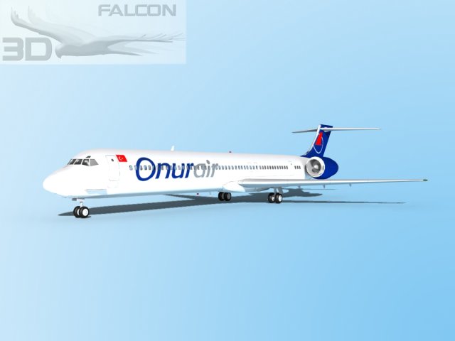 falcon3d md 80 onur air 3D Model .c4d .max .obj .3ds .fbx .stl .blend 