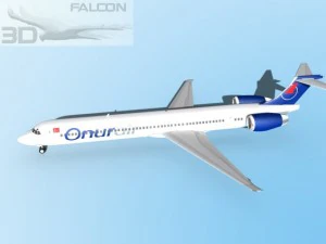 falcon3d md 80 onur air Modello 3D