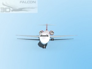 falcon3d md 80 reliable air cargo Modèle 3D