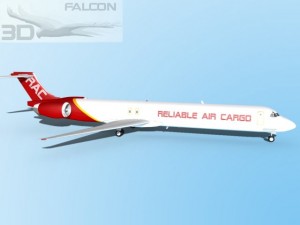 falcon3d md 80 reliable air cargo Modèle 3D