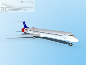 falcon3d md 80 sas Model 3D