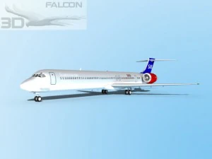 falcon3d md 80 sas 3D Model