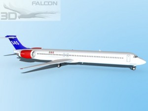 falcon3d md 80 sas Model 3D