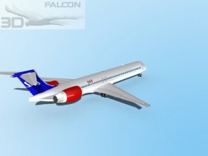 falcon3d md 80 sas Model 3D