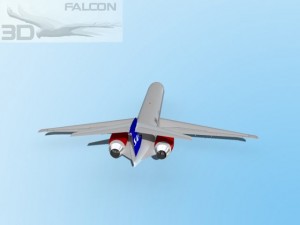 falcon3d md 80 sas Model 3D