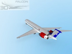 falcon3d md 80 sas Model 3D