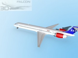 falcon3d md 80 sas Model 3D