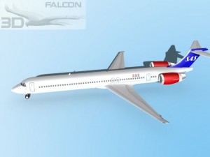 falcon3d md 80 sas Model 3D